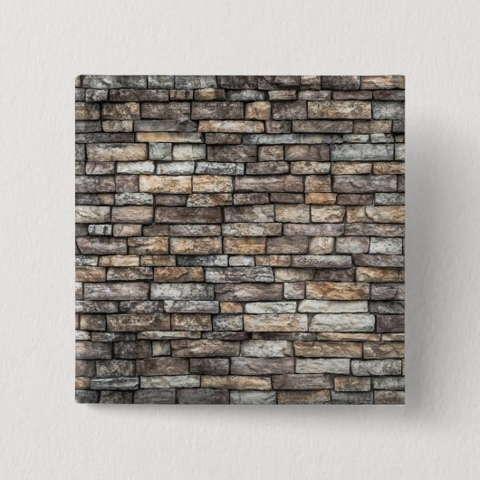 Gray Stone Wall Button (Vorderseite)