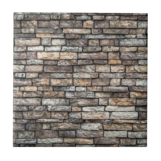 Gray Stone Wall Fliese (Vorderseite)