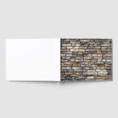 Gray Stone Wall Gästebuch (Voll)