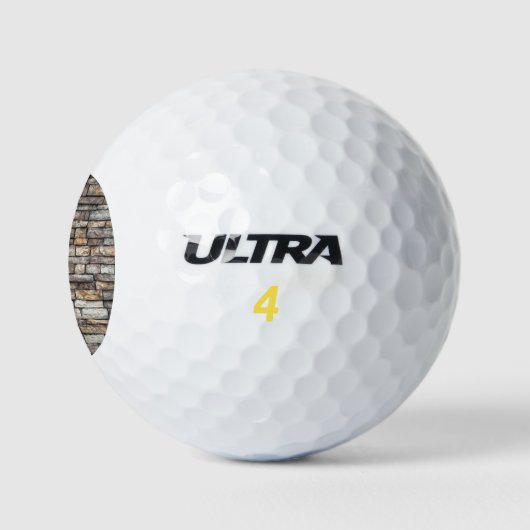 Gray Stone Wall Golfball (Logo)