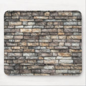 Gray Stone Wall Mousepad (Vorne)