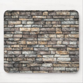 Gray Stone Wall Mousepad