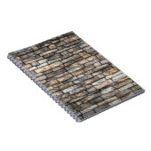 Gray Stone Wall Notizblock (Rechte Seite)