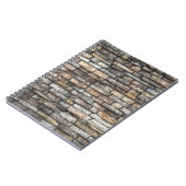 Gray Stone Wall Notizblock (Linke Seite)