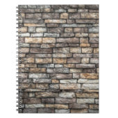Gray Stone Wall Notizblock (Vorderseite)