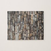 Gray Stone Wall Puzzle (Horizontal)