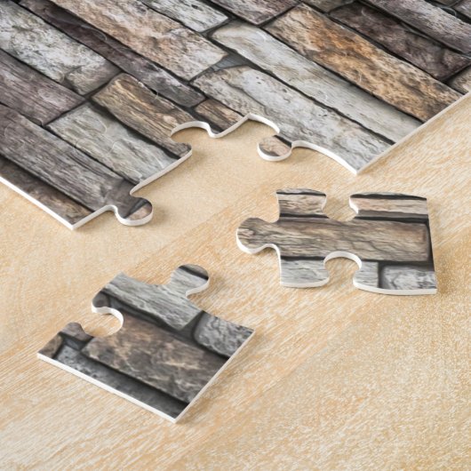 Gray Stone Wall Puzzle (Seite)