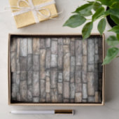 Gray Stone Wall Seidenpapier (Geschenk)