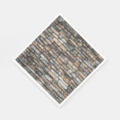 Gray Stone Wall Serviette (Ecke)