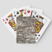 Gray Stone Wall Spielkarten (Rückseite)