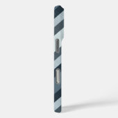 Gray Stripes Case-Mate iPhone Hülle (Rückseite / Rechts)