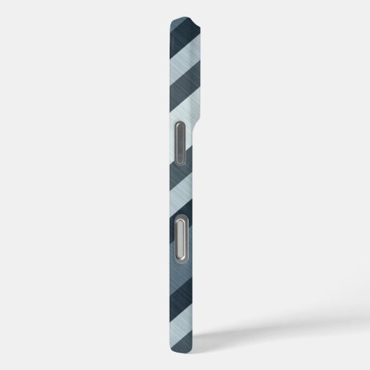 Gray Stripes Case-Mate iPhone Hülle (Rückseite / Rechts)