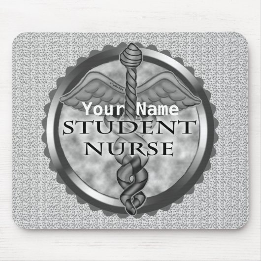 Gray Student Nurse Mousepad (Vorne)
