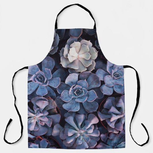 Gray succulents schürze (Vorderseite)