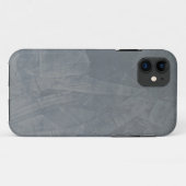 Gray Suede Case-Mate iPhone Hülle (Rückseite (Horizontal))