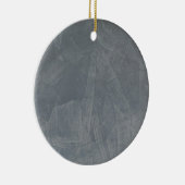 Gray Suede Keramikornament (Rechts)