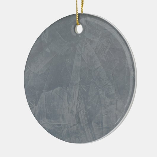 Gray Suede Keramikornament (Links)