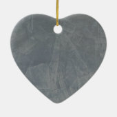 Gray Suede Keramikornament (Hinten)