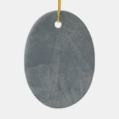 Gray Suede Keramikornament (Vorne)