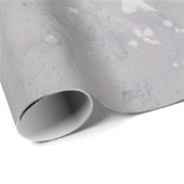 Gray surface geschenkpapier (Rolleneckpunkt)