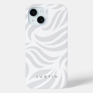 Gray Swirl Pattern Case-Mate iPhone Hülle