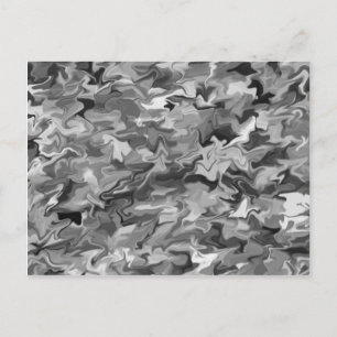 Gray Swirl Postkarte