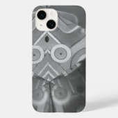 Gray Symmetrie Case-Mate iPhone Hülle (Rückseite)