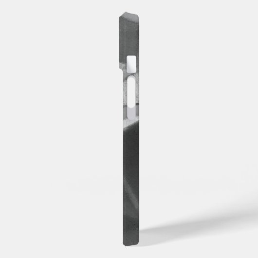 Gray Symmetrie Case-Mate iPhone Hülle (Rückseite / Links)