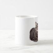 Gray Tabby Cat Kaffeetasse (Mittel)