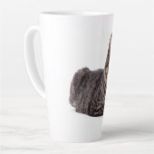 Gray Tabby Cat Milchtasse (Linke Ecke)