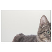 Gray Tabby Cat Stoff (Fat Quarter (45,7 x 55,9 cm))