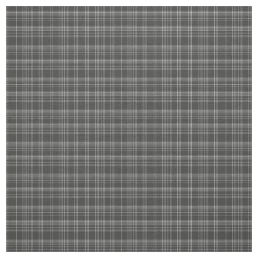 Gray Tartan Rustic Pattern Stoff (Muster)