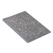 Gray Terrazzo Stone Notizblock (Rechte Seite)