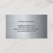 Gray Texture | Modelle Visitenkarte (Rückseite)