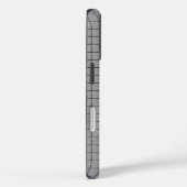 Gray Tile Pattern Case-Mate iPhone Hülle (Rückseite / Rechts)