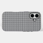 Gray Tile Pattern Case-Mate iPhone Hülle (Rückseite (Horizontal))