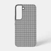 Gray Tile Pattern Samsung Galaxy Hülle (Rückseite)