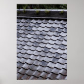 Gray Tiled Roof Poster (Vorne)