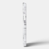 Gray Tiles Pattern Case-Mate iPhone Hülle (Rückseite / Links)