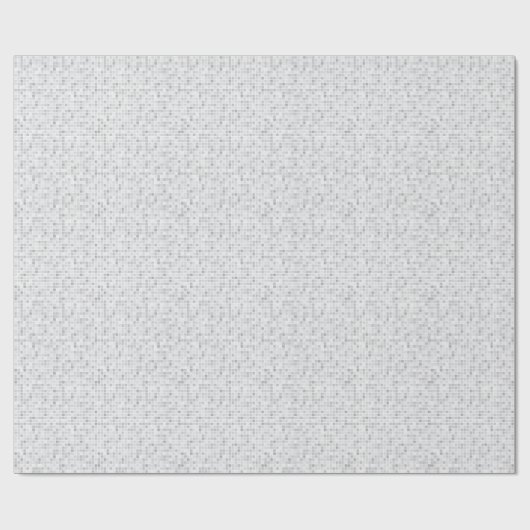 Gray Tiles Pattern Geschenkpapier (Flach)