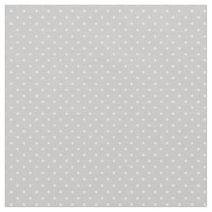 Gray Tiny Dots Stoff