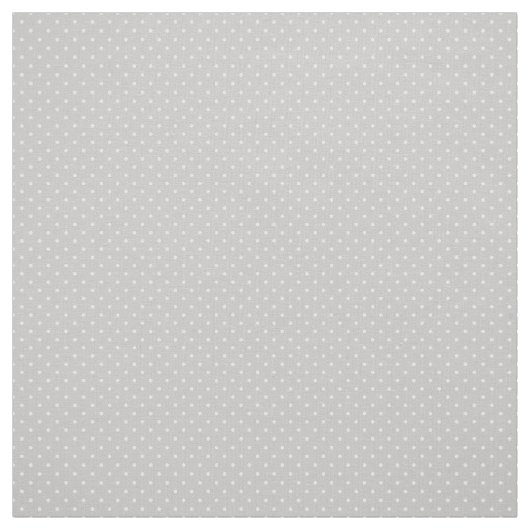 Gray Tiny Dots Stoff (Muster)