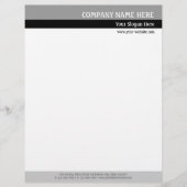 Gray Tones Briefbogen (Vorderseite)
