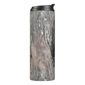 Gray Tones Marble Stone Thermosbecher (Nach links gedreht)