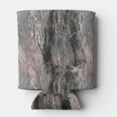 Gray Tones Marmortextur Dosenkühler (Rückseite)