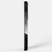 Gray Tones Stainless Steel Metalli Look- Monogram Samsung Galaxy Hülle (Rechte Seite)