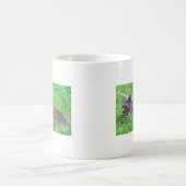 Gray Tortie Cat Kaffeetasse (Mittel)