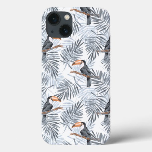Gray Toucan Case-Mate iPhone Hülle (Rückseite)