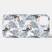 Gray Toucan Case-Mate iPhone Hülle (Rückseite (Horizontal))