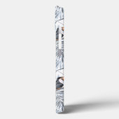 Gray Toucan Case-Mate iPhone Hülle (Rückseite / Links)